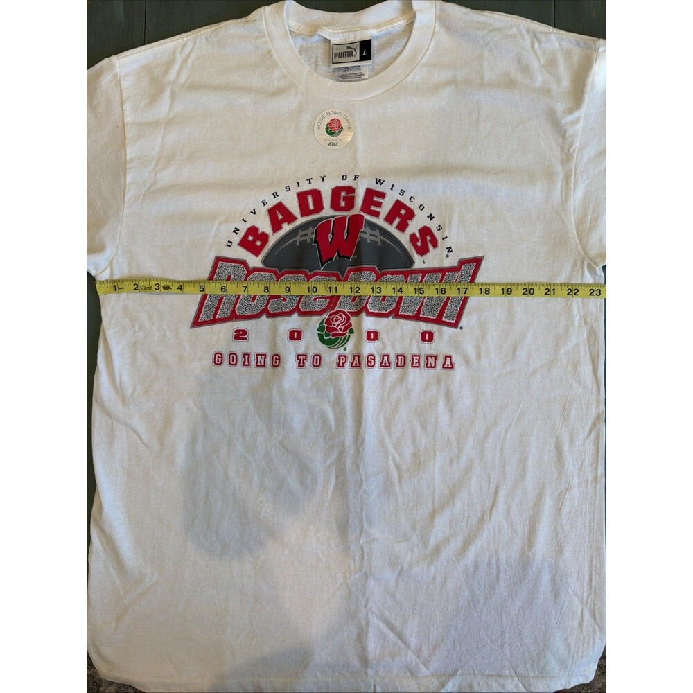 University Of Wisconsin Badgers 2000 Rose Bowl Shirt - Picture 5 of 7